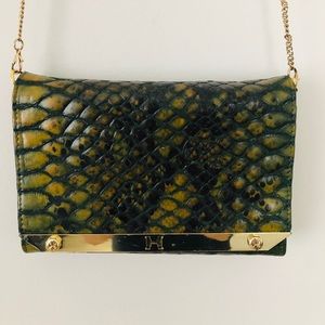 Halston Heritage Snakeskin Mini